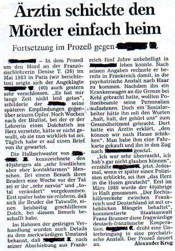 und so endete es ...