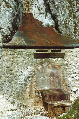 Wasserfassung der H�llentalangerh�tte