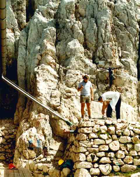 Regenwasserzisterne der Meilerh�tte