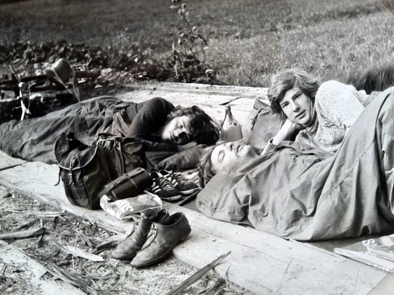 Nachtlager am Brenner