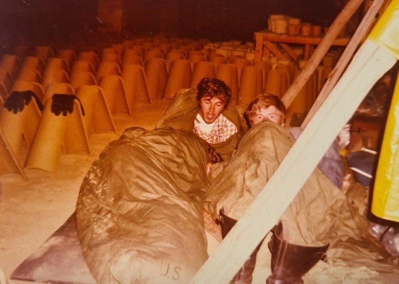 Ziegellager bei Gerona