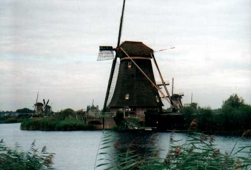 Windmühlen bei Kinderdijk