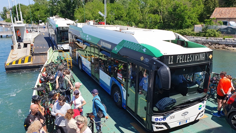 Fähre nach Pellestrina