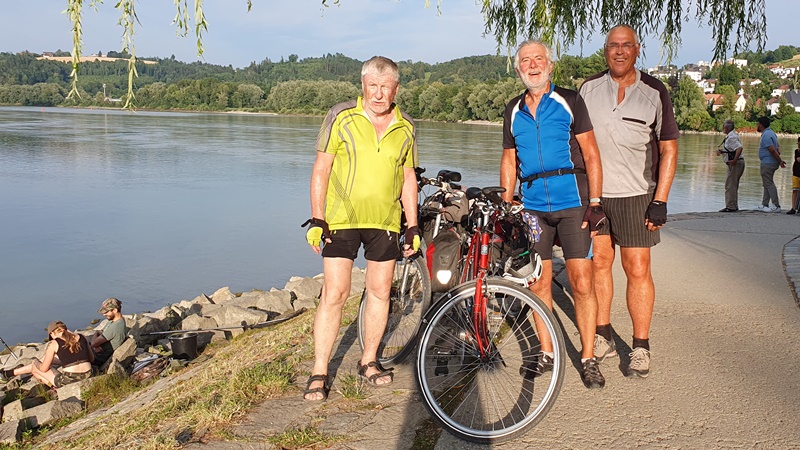 Innm�ndung in die Donau